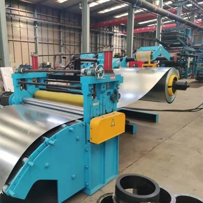 Schneidemaschine für Stahlspulen